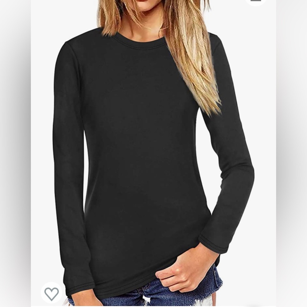 Small Black Long Sleeve Shirt